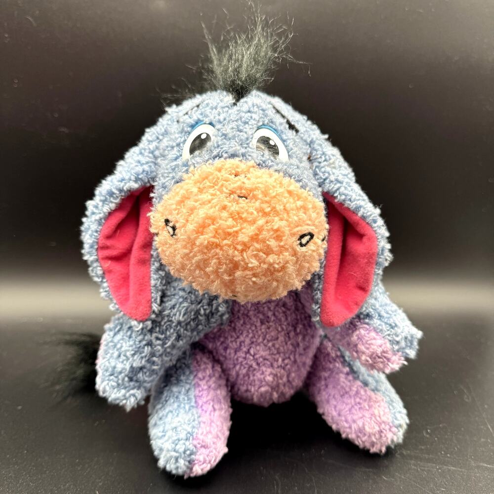 Vintage Disney Mattel Singing Eeyore Plush Sings Gloomy Day Song 1999